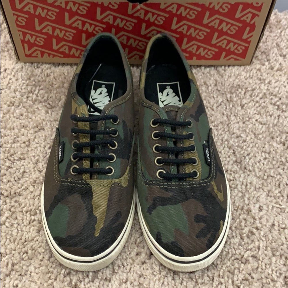 Vans Camo Authentic Lo Pro